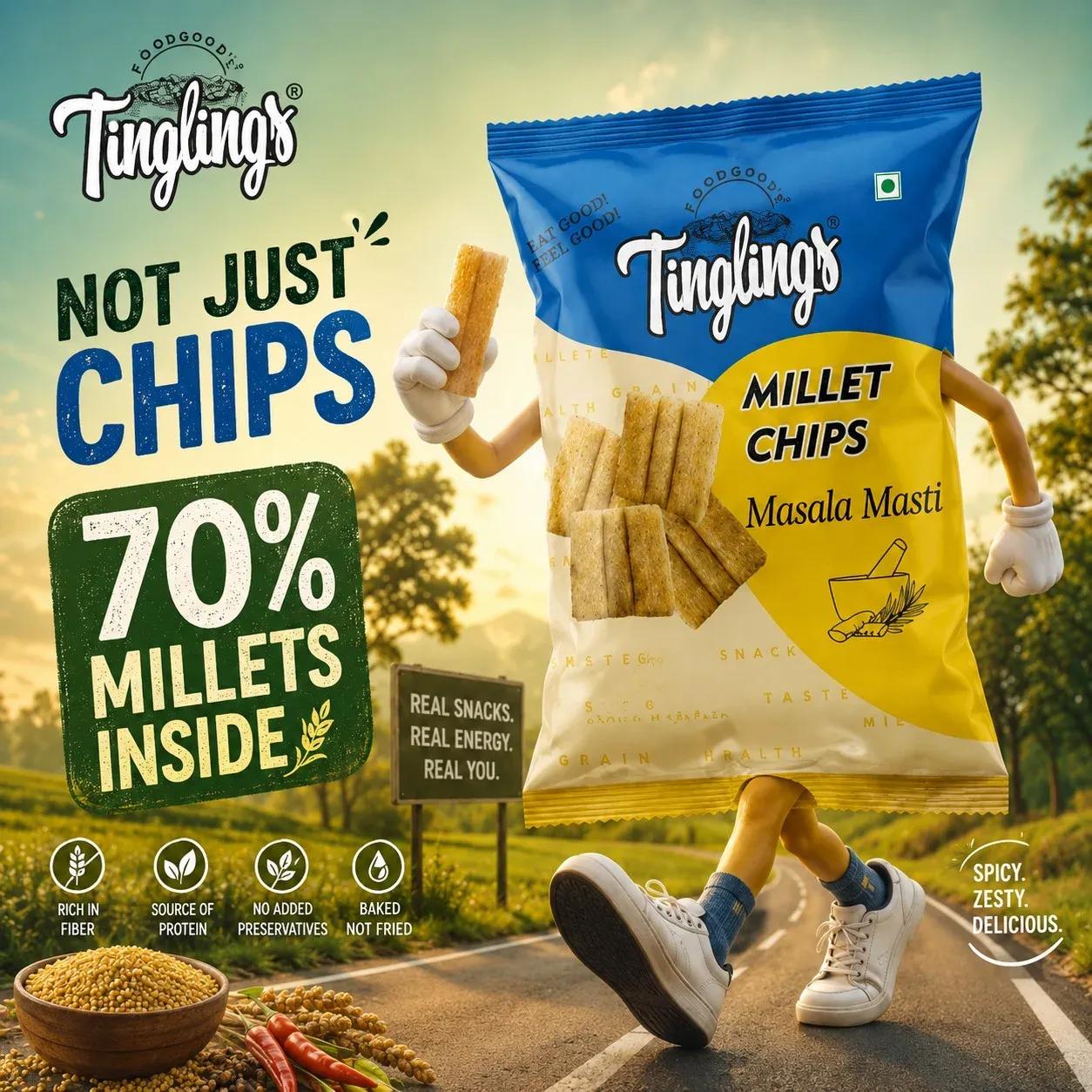 Millet Chips- Masala Masti